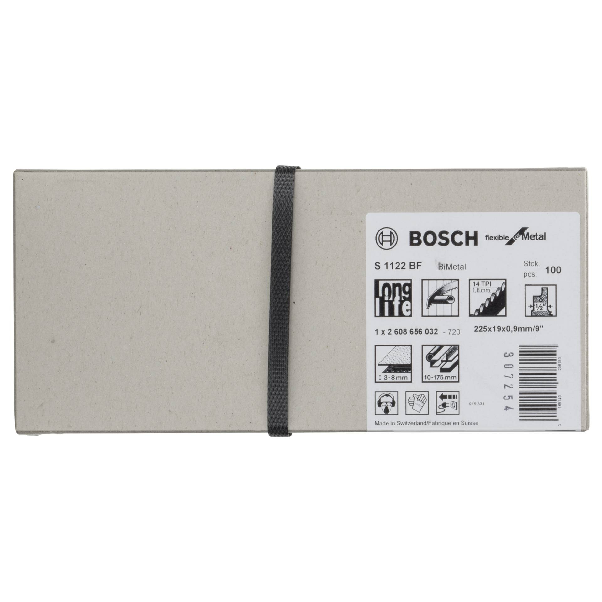 Bosch S 1122 BF - Bosch S 1122 BF, Tuyau, Profil, Feuille de métal (