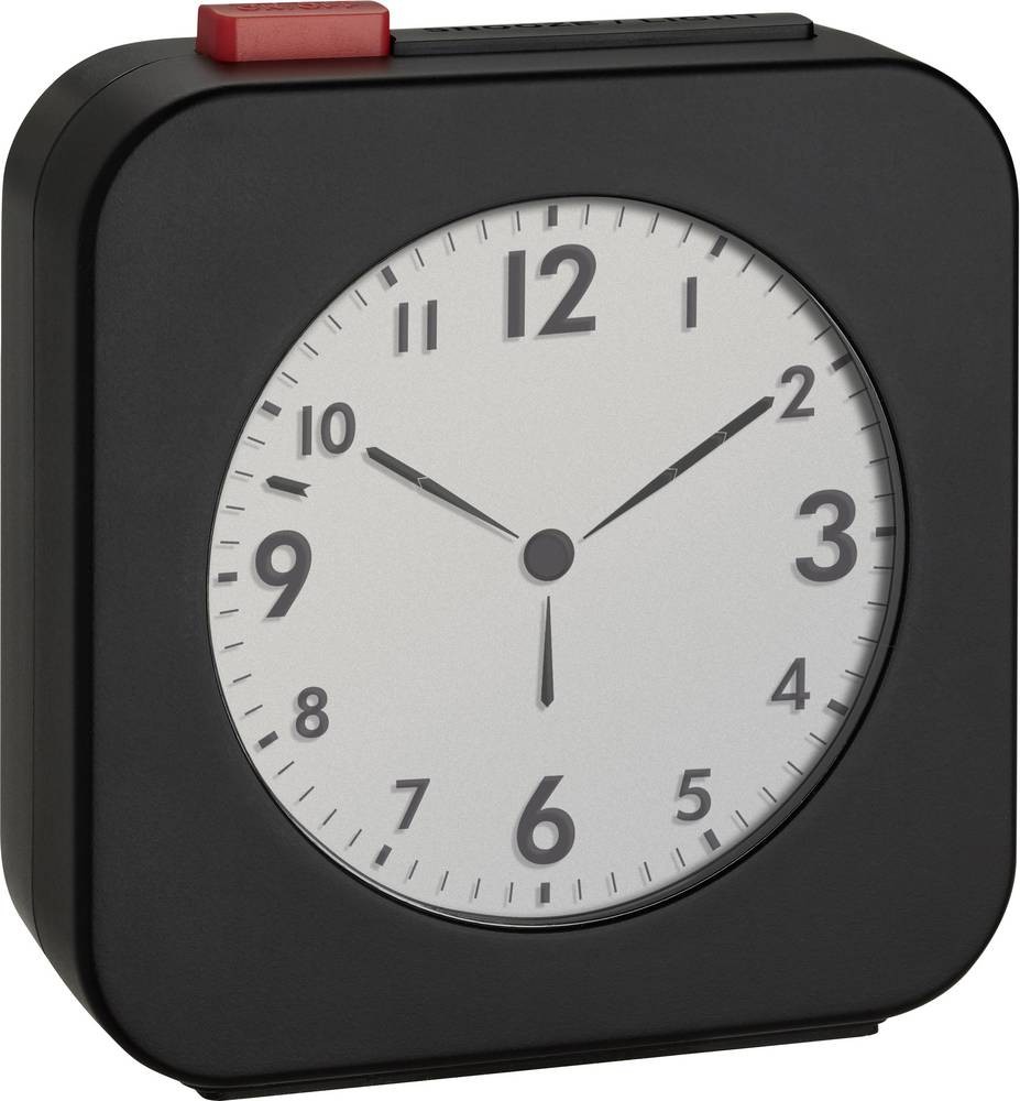 TFA Dostmann 60.2555.01 Funk alarm clock black Alarmzeiten 1