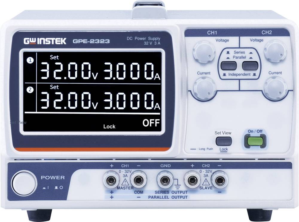 GW Instek GPE-2323 Labornetzgerät, einstellbar 0 - 32V 0 - 3A 192W