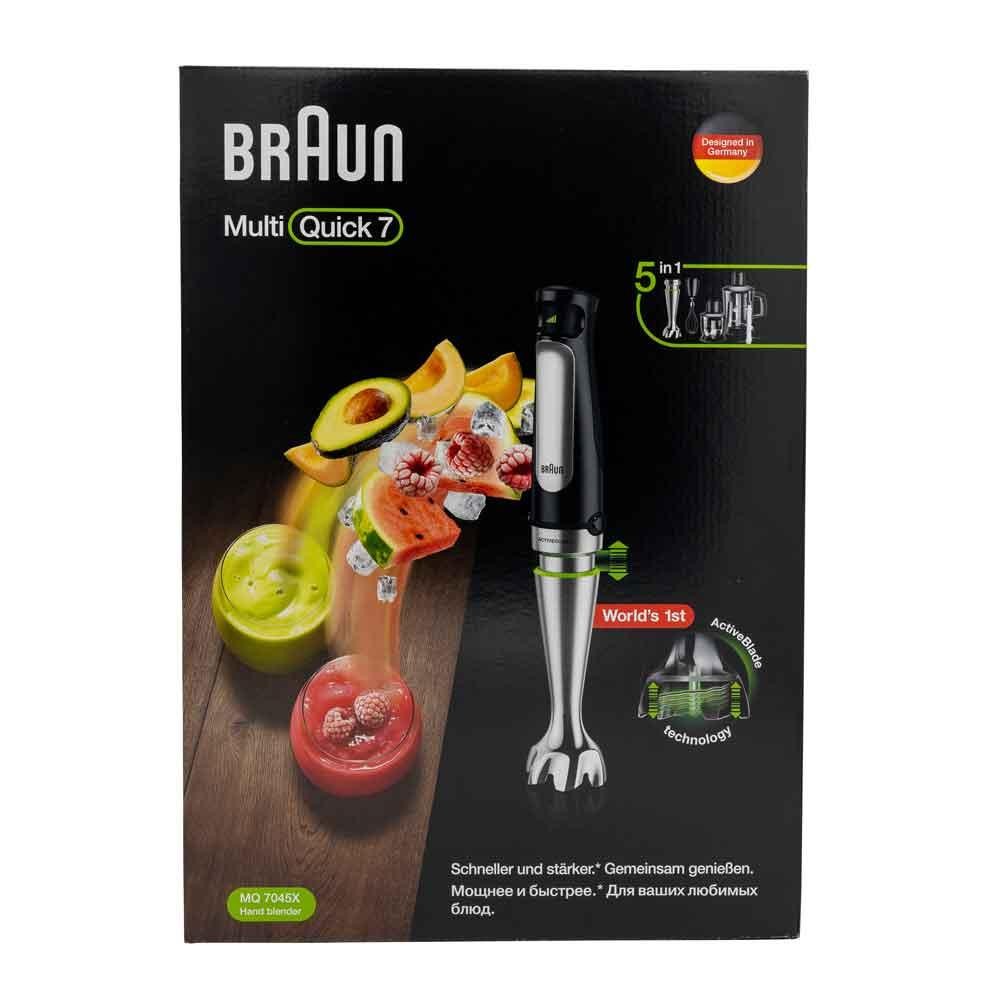 Braun MultiQuick 7 MQ 7045X 1,25 L Mélangeur par immersion 1000 W