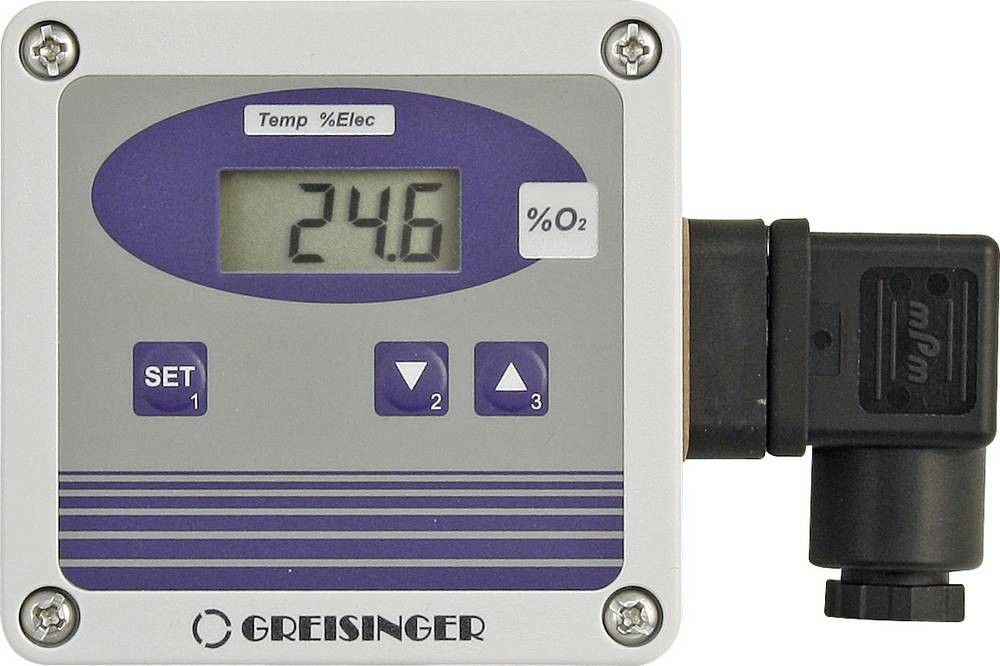 Greisinger OXY3690MP-0-GGO-V2-L01 Sauerstoff-Messgerät
