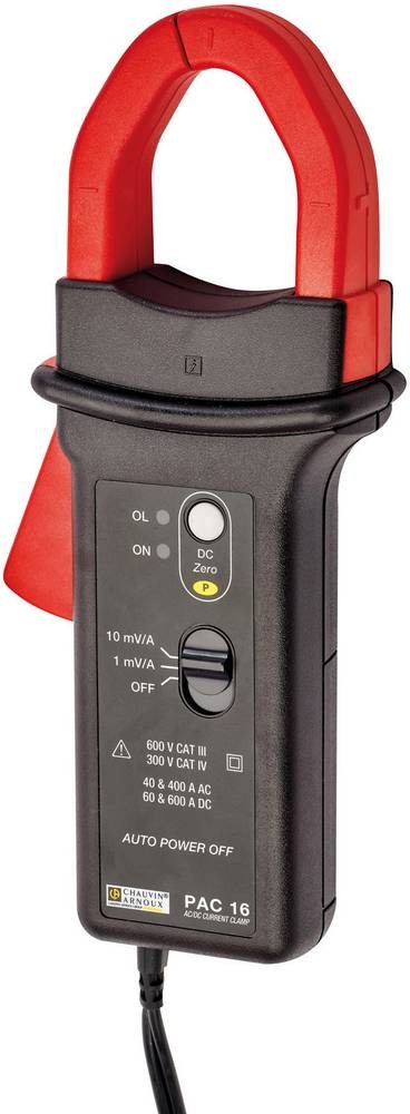 Chauvin Arnoux PAC 16 Stromzangenadapter Messbereich A/AC (Bereich):