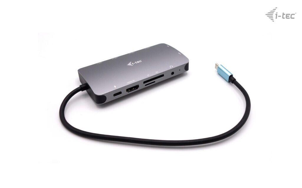 i-tec Metal USB-C Travel Nano Dock HDMI/VGA with LAN + Power Delivery