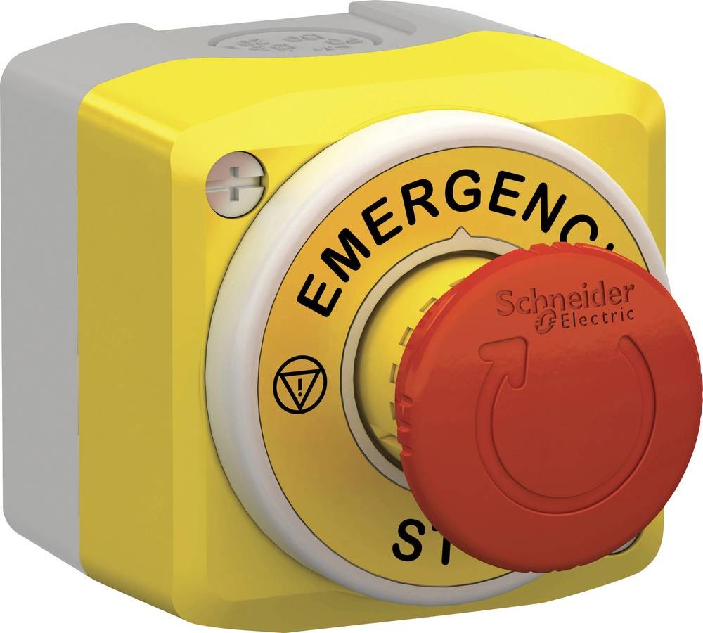 Schneider Electric XALK178W3B140E Not-Aus-Taster im Gehäuse 1 Schlie