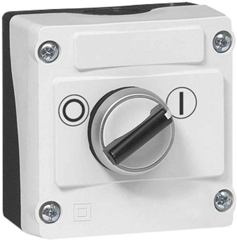 BACO 224216 LBX12510 Drehschalter im box black, grey Drehentriegelung