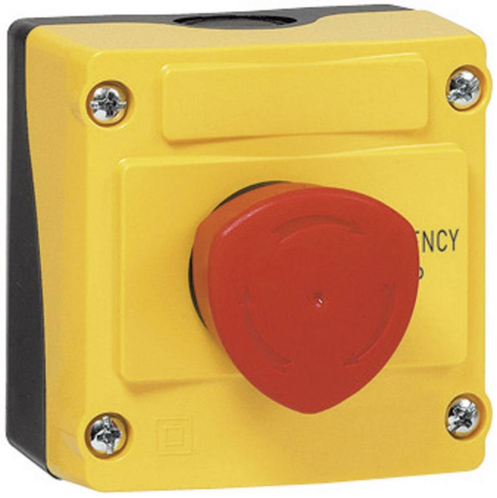 BACO LBX10510 Not-Aus-Taster, Pilztaster im Gehäuse 240 V/AC 2.5A 1