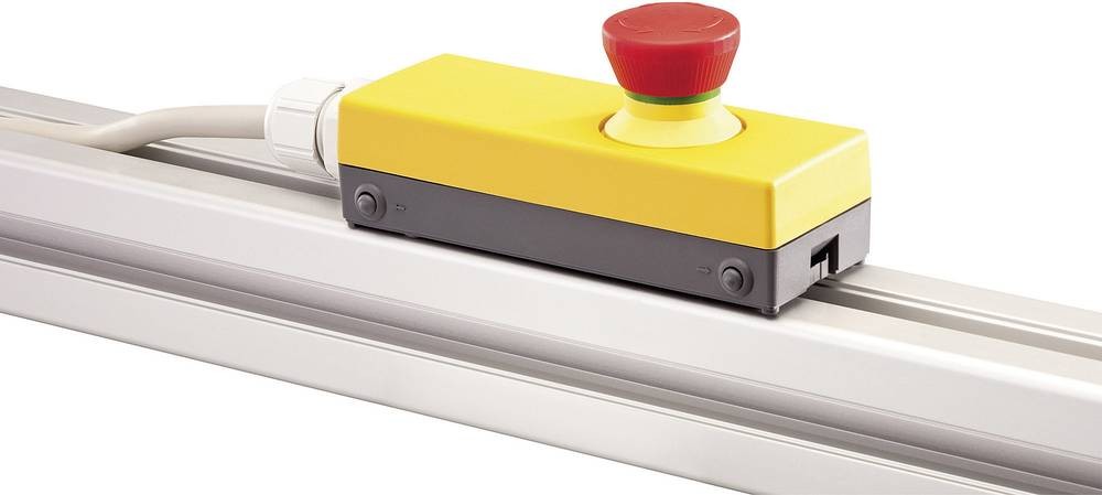 Georg Schlegel Not-Aus-Schalter / Not-Halt-Taster im Schalterbox with