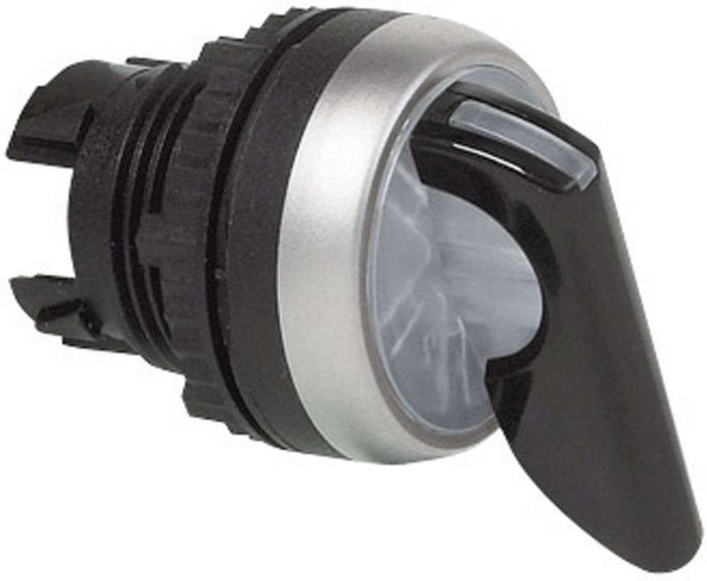 BACO BAL21KV30 L21KV30 Wahltaste Frontring plastic, verchromt black 1