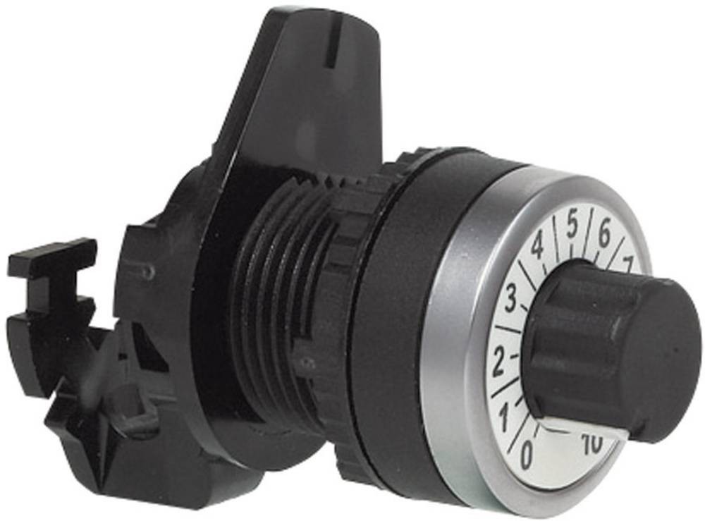BACO 223989 L21RP03 Potentiometerantrieb Frontring plastic, verchromt