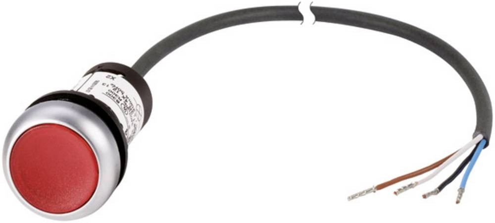 Eaton 185587 C22-DL-R-K01-24-P62 Drucktaster flach Rot 1 pc(s)