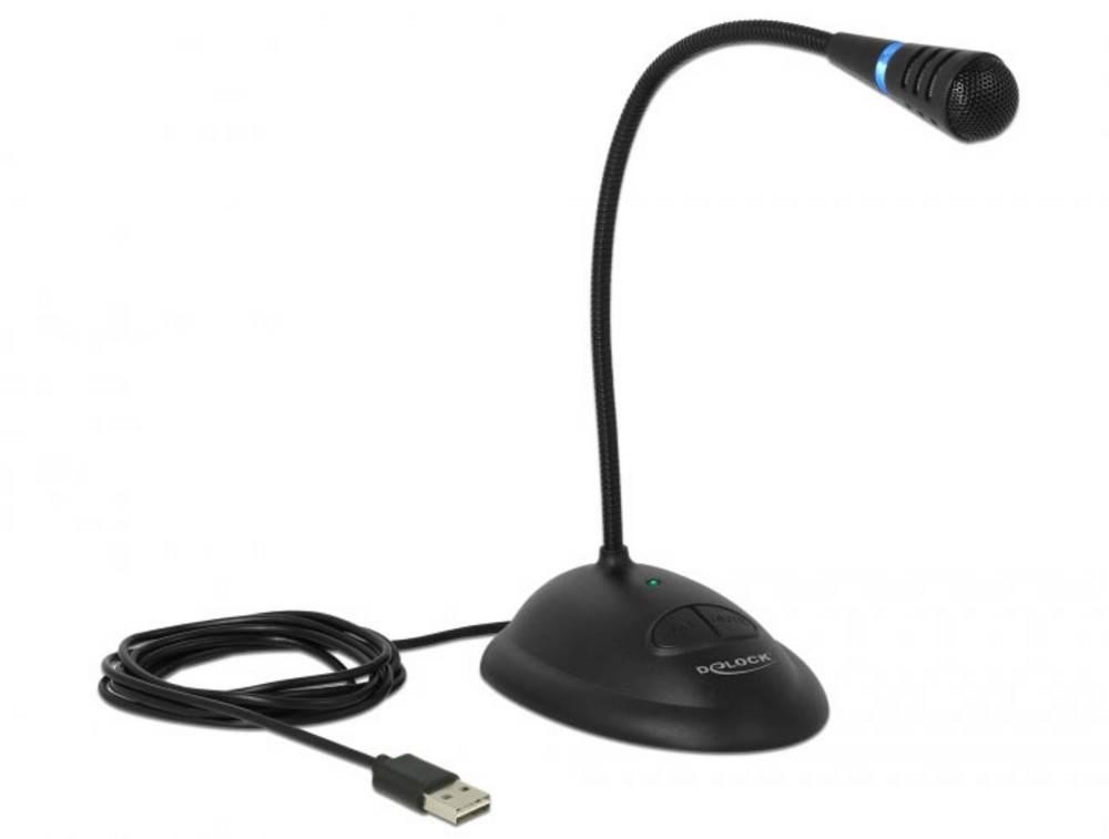 DeLOCK 65871 microphone Black PC microphone - DeLOCK 65871, PC