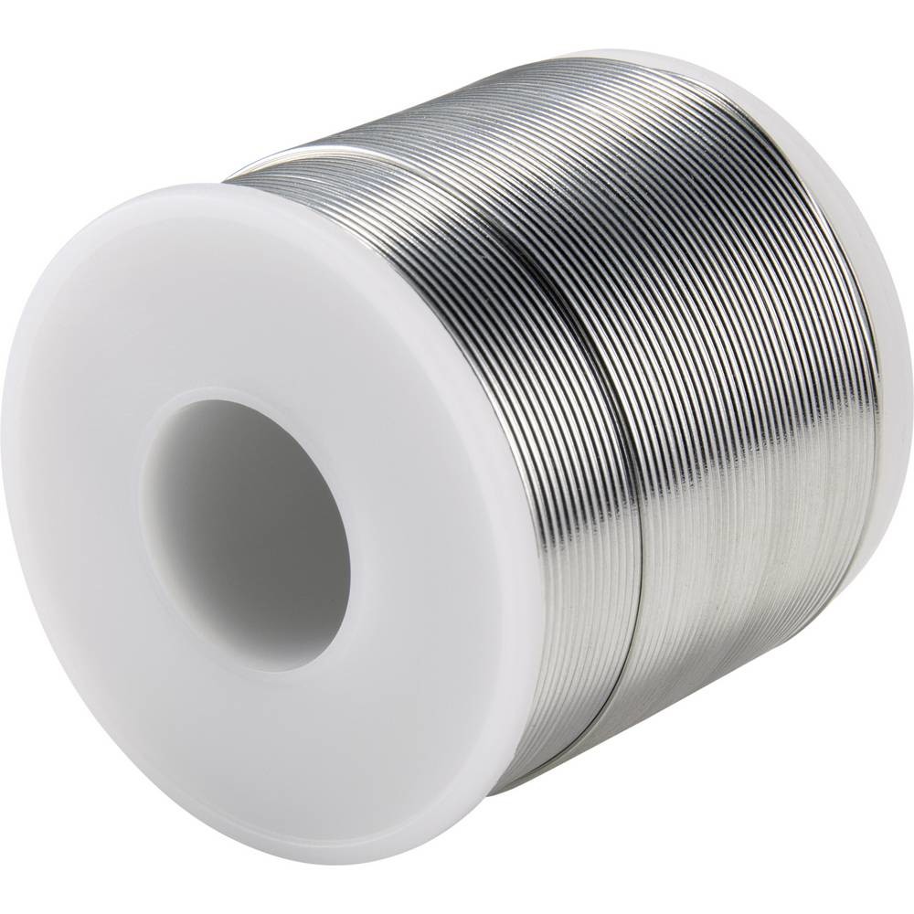 TOOLCRAFT Lötzinn, bleifrei Spule Sn99,3Cu0,7 ROL1 500g 1mm