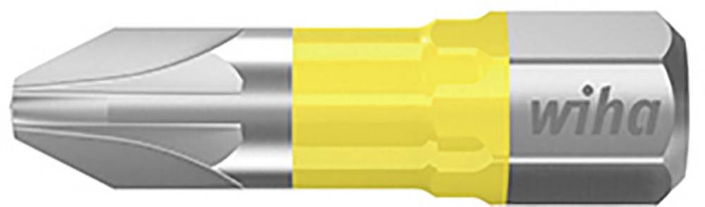 Wiha 41590 Kreuzschlitz-Bit PZ 3 Molybdän-Vanadium-Stahl gehärtet