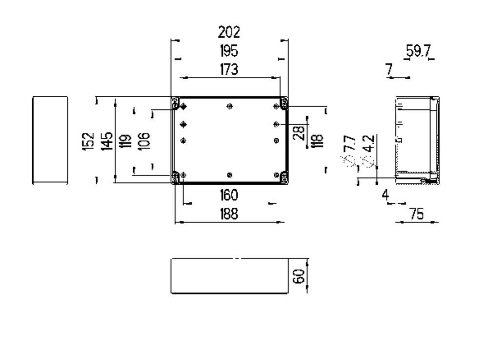 Spelsberg TG PC 2015-9-o Installations-caja 202 x 152 x 90