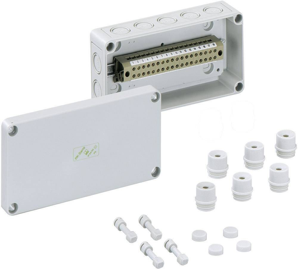 Spelsberg RKK 4/15-15x4² Reihenklemmen-Gehäuse 130 x 94 x 57