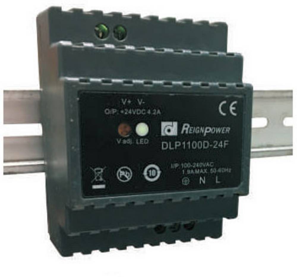 Dehner Elektronik DLP 1100D-24F Hutschienen-home charger (DIN-Rail) 4.