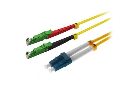 Helos 254663 InfiniBand/fibre optic cable 5 m E-2000 (LSH) LC Yellow -