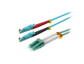Helos 254690 InfiniBand/fibre optic cable 1 m E-2000 (LSH) LC Aqua
