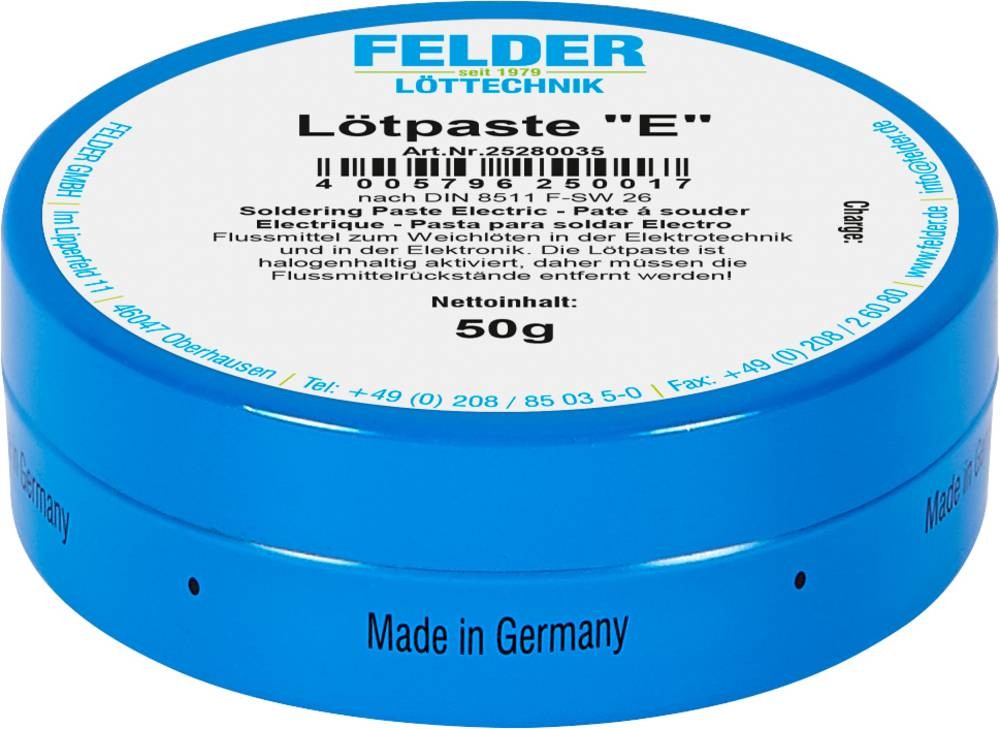 Felder ISO-Flux \ E\ Lötpaste Inhalt 1 pc(s)