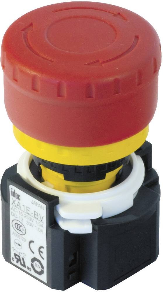 IDEC XA Series Twist Release Illuminated Emergency Stop Push Button,
