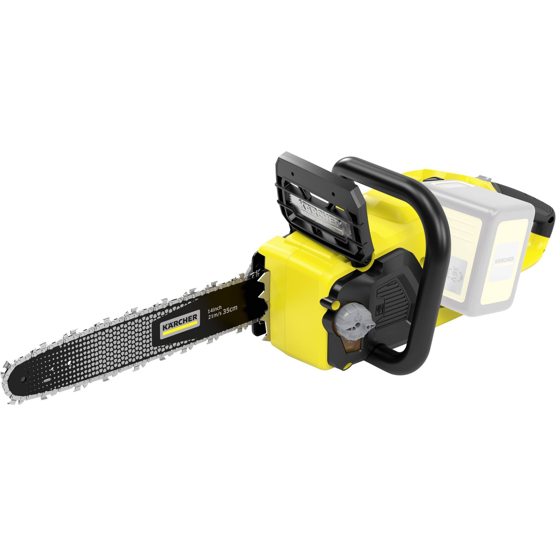 Kärcher CNS 36-35 Battery Negro, Amarillo - Kärcher CNS 36-35