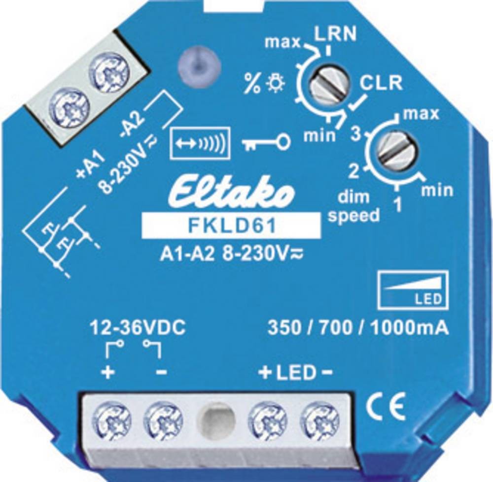 Eltako FKLD61 Funk Dimmaktor 1-channel concealed installation