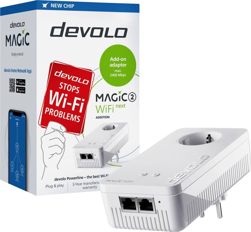 Devolo Magic 2 Wifi next Single 1200 Mbit/s Ethernet LAN Wi-Fi White