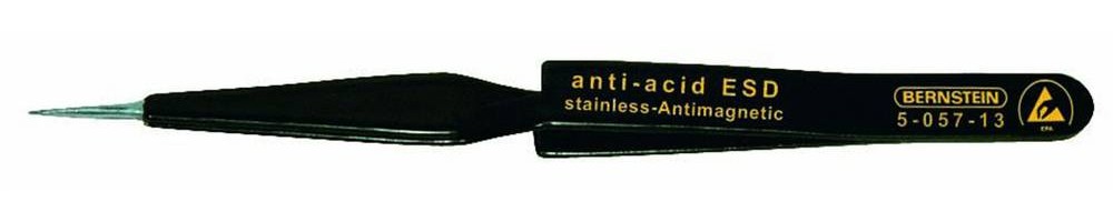 Bernstein Tools for Electronics 5-057-13 SMD-Pinzette 31 SA Spitz
