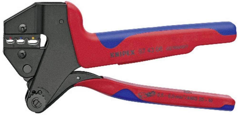 Knipex 97 43 06 Crimpzange Isolierte Kabelschuhe, Isolierte