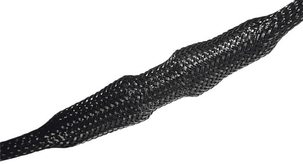 brightermannTyton 170-12000 HEGP20-PET-BK Geflechtschlauch black