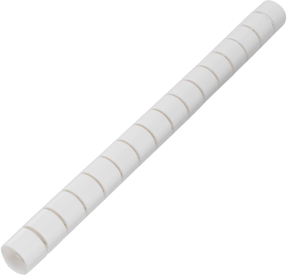 TRU Components 1593715 TC-KL15BKZ-50M203 Kabelschlauch 25mm (max) Wei