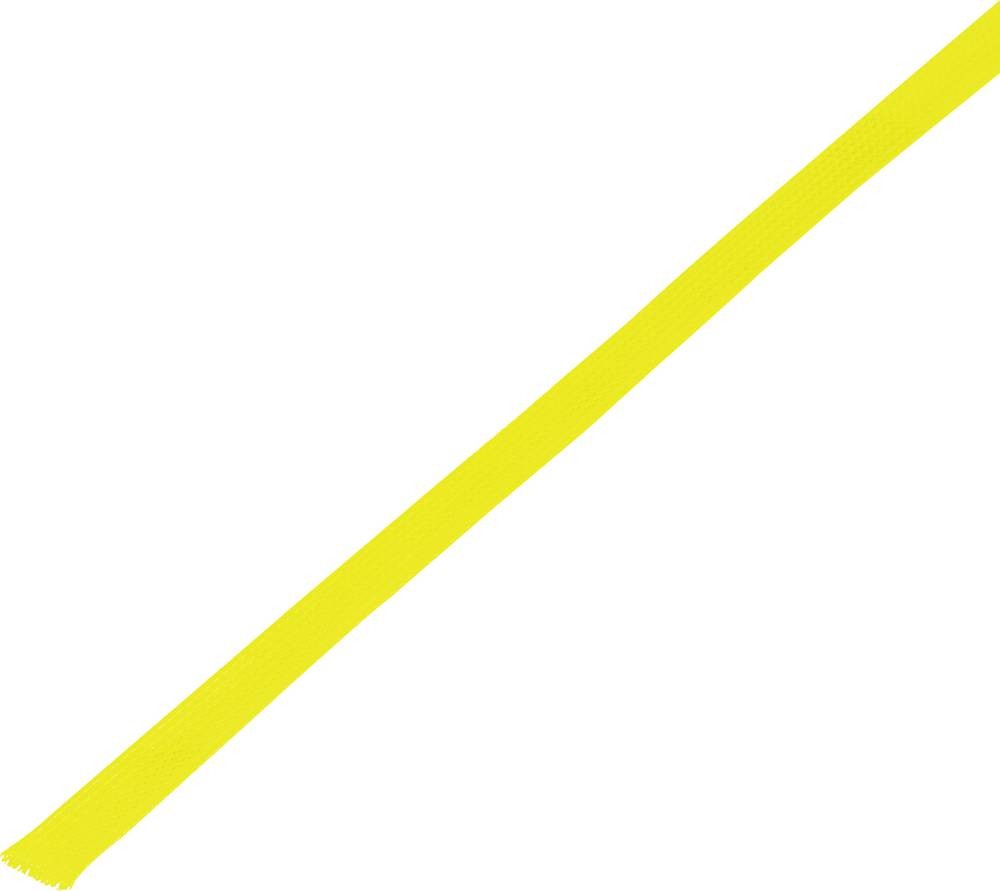 TRU Components 1572537 CBBOX0814-YL Geflechtschlauch yellowPET 8 up