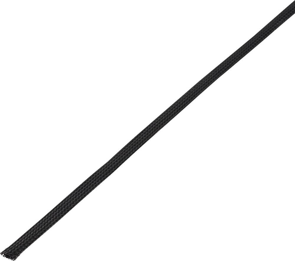 TRU Components 1572556 CBBOX0814-BK Geflechtschlauch black PET 8 up