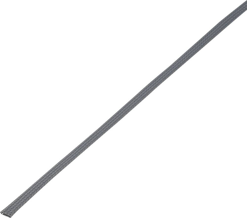TRU Components 1572551 CBBOX0915-GY Geflechtschlauch Grau PET 8 bis