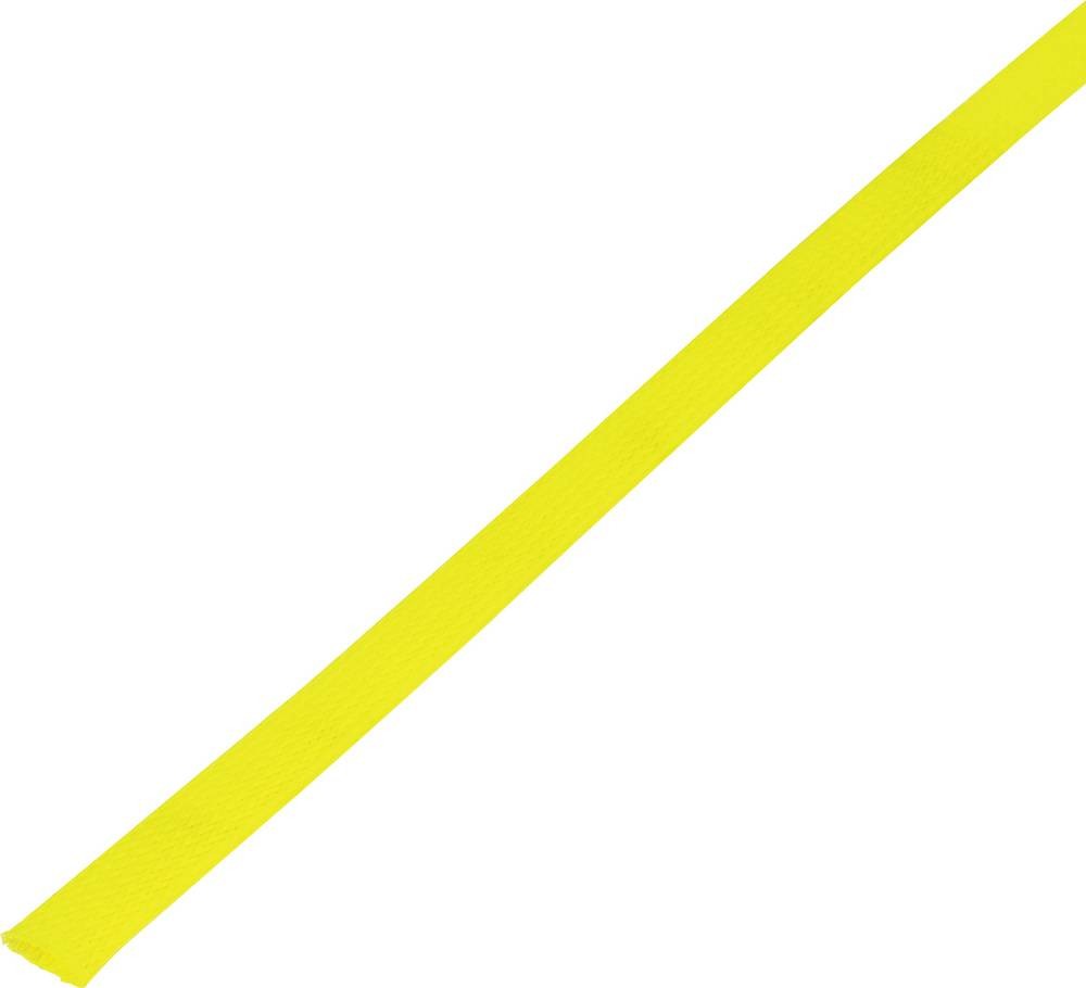 TRU COMPONENTS 1571640 CBBOX1221-YL Geflechtschlauch giallo PET 12