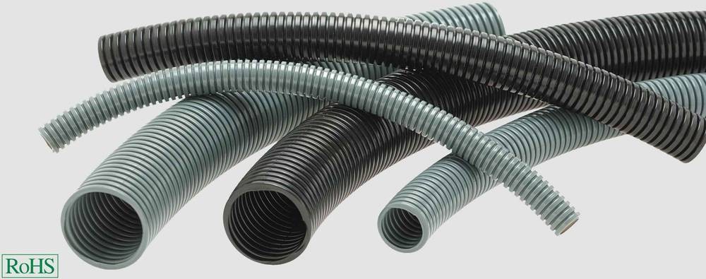 HELU 99620 HELUcond PA6-L Wellrohr noir 6.80mm 50m