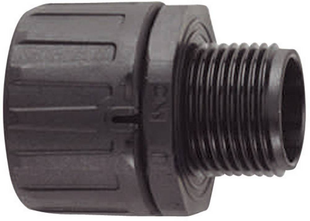HellermannTyton 166-21015 HG28-S-PG21 Schlauchverschraubung Schwarz