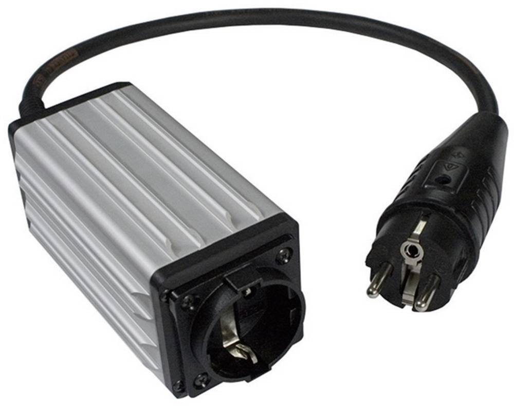 Schabus 300116 Anlaufstrombegrenzer black, Aluminium IP54