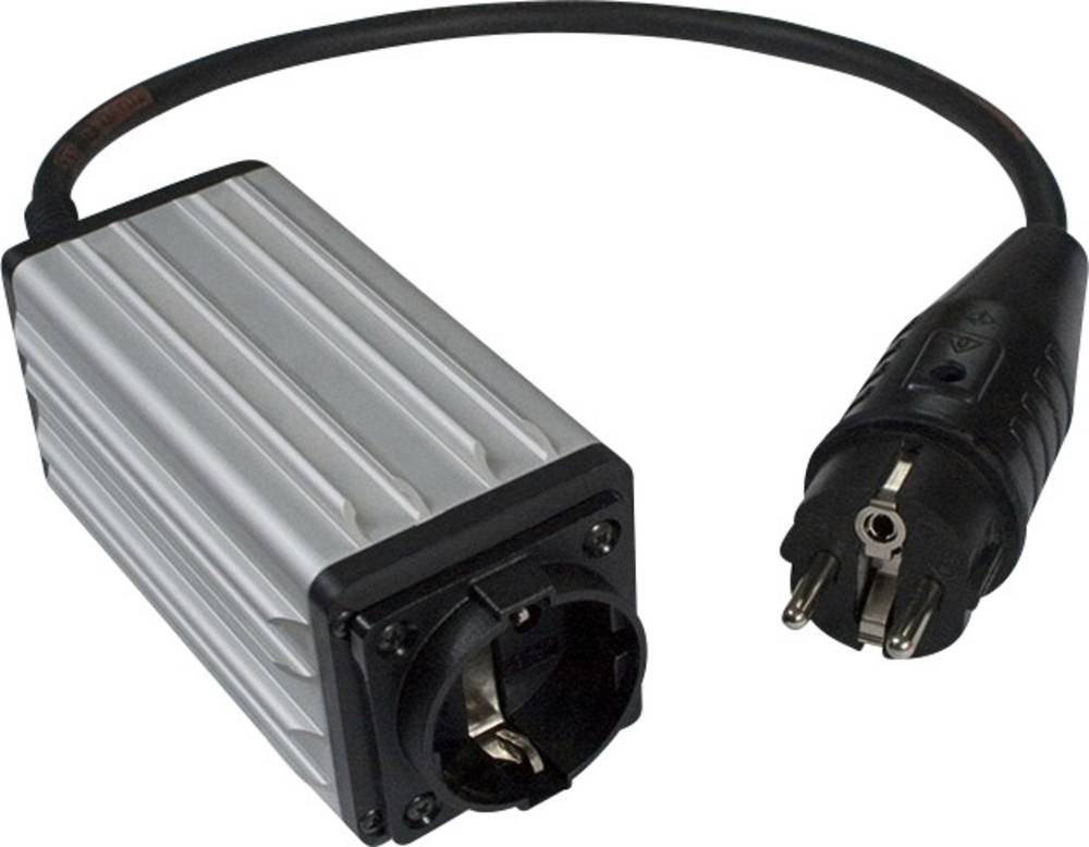 Schabus 300118 Anlaufstrombegrenzer ASB 120 black, Aluminium IP54