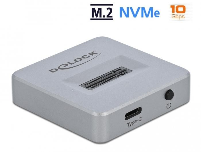 DeLOCK M.2 Docking Station - Schnittstellenadapter - M.2 NVMe Card -