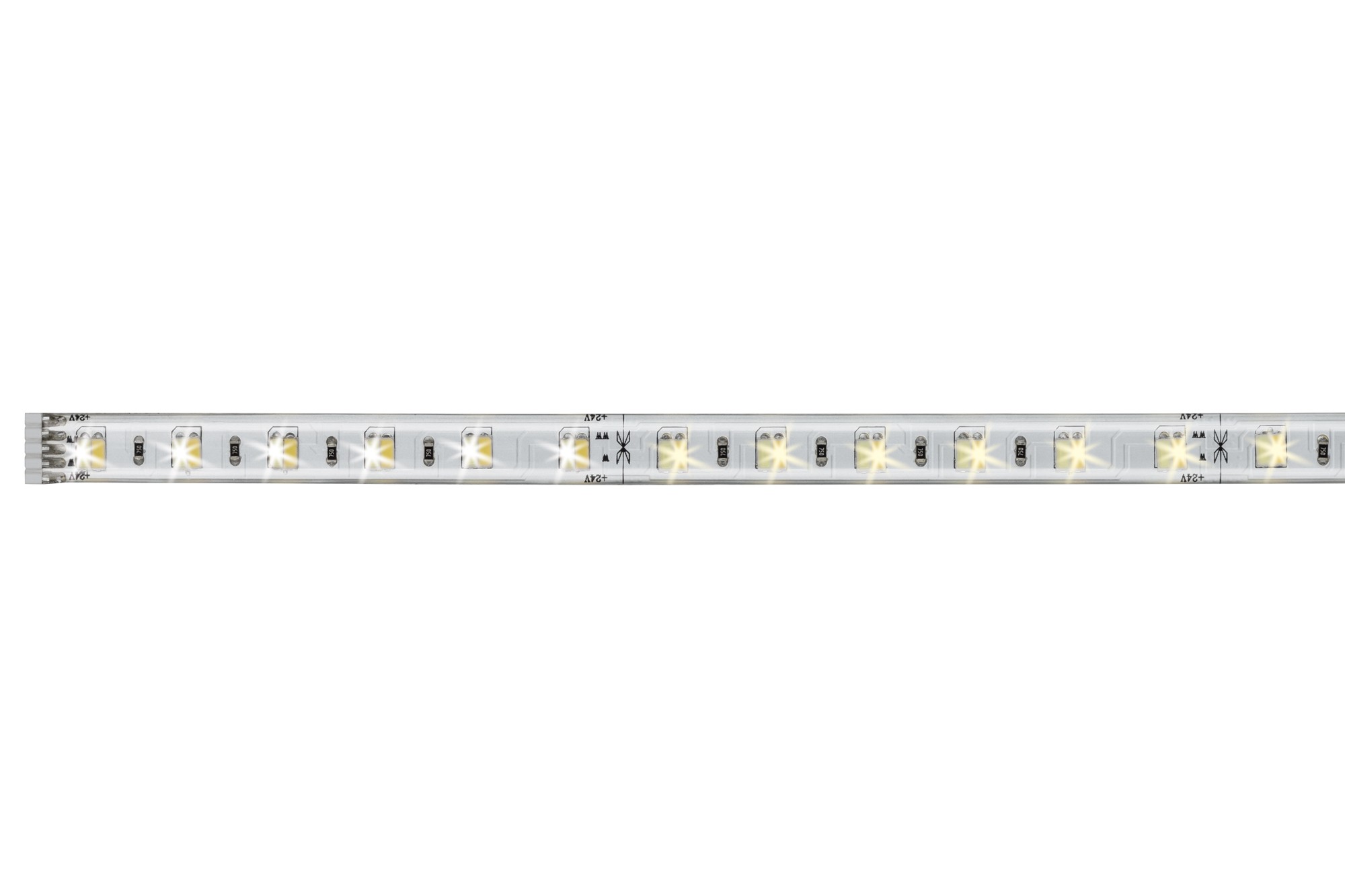 Paulmann LED-Streifen-ampliación con macho 24V 100cm Warm-blanco,