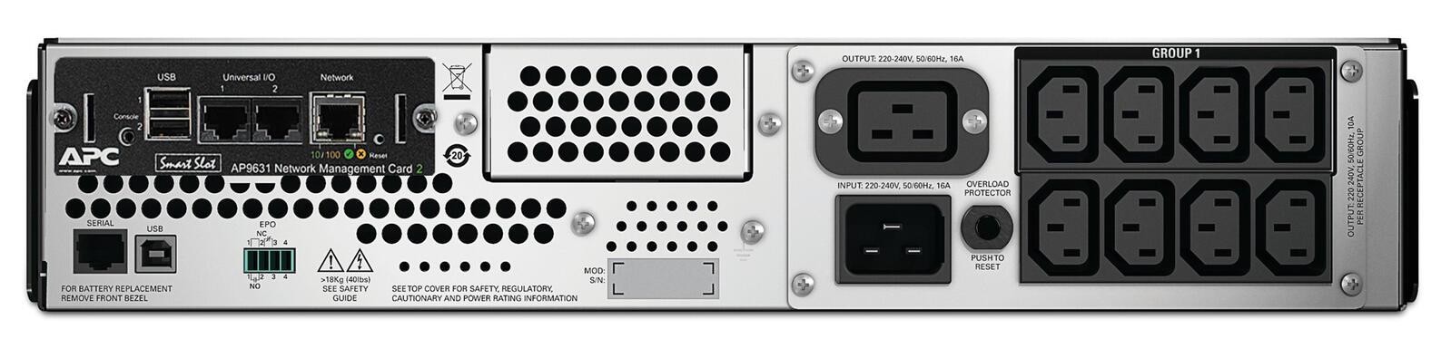 APC Smart-UPS 3000VA sistema de alimentación ininterrumpida (UPS) Lí