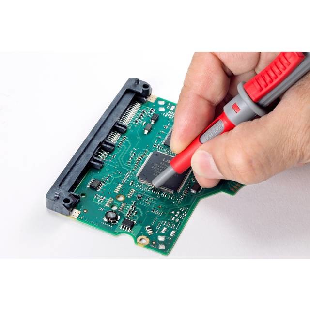VOLTCRAFT MS-1A Sicherheits-Messleitungen – 1 M, Rot/schwarz, CAT III 1000 V, Bis 10 A, Doppelt Isoliert
