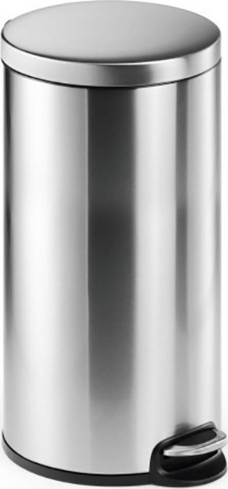 Durable 340323 340323 Papierkorb 30l (Ø x H) 290mm x 655mm Edelstahl