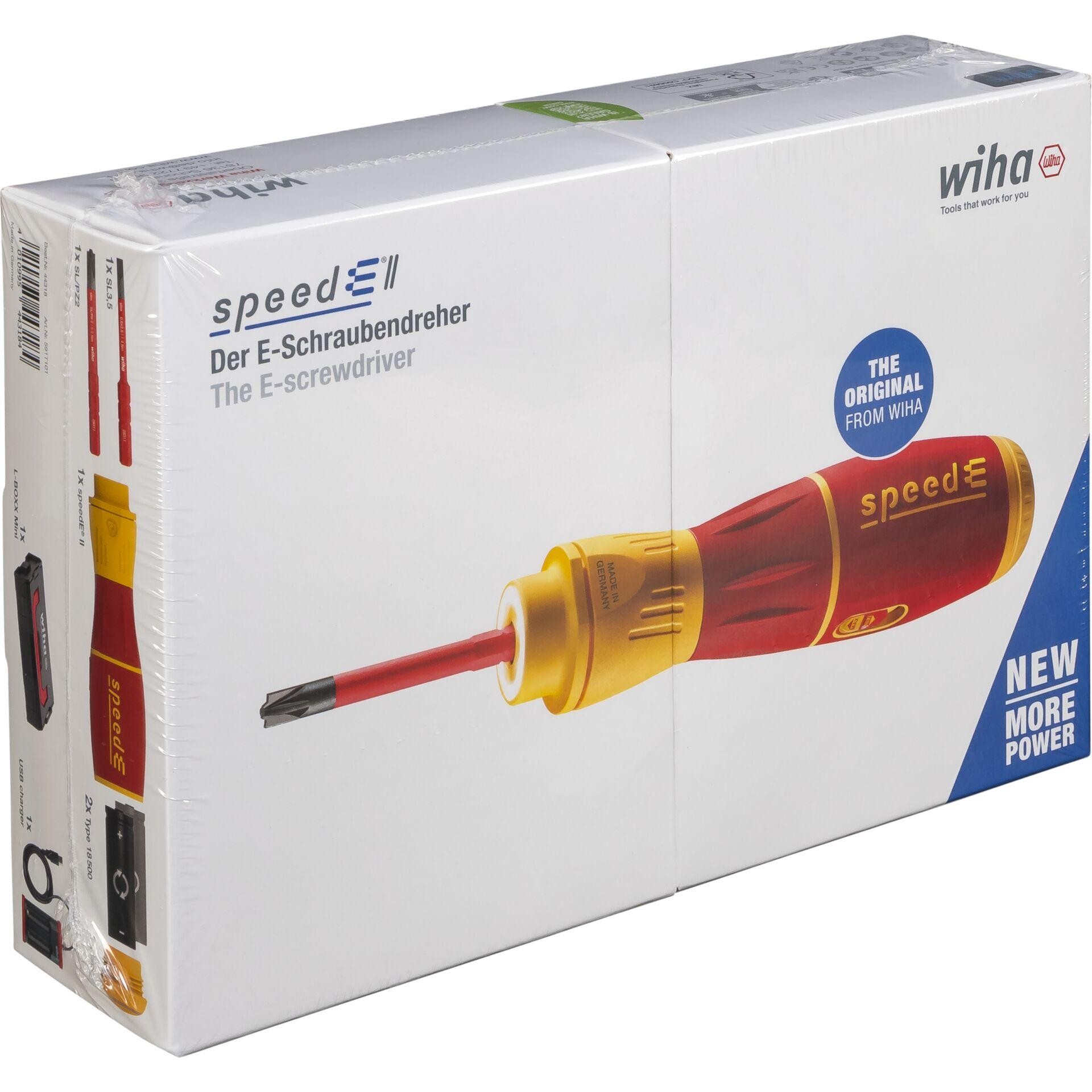 Wiha speedE II electric E-Schraubendreher