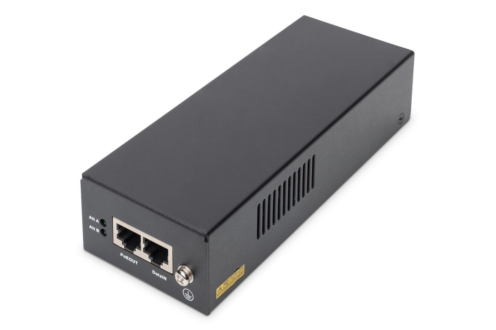 Digitus Inyector PoE++ Gigabit Ethernet, 802.3bt, 85 W - Digitus