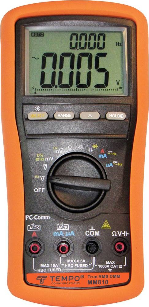 Tempo Communications MM810 Hand-Multimeter digital CAT IV 1000V