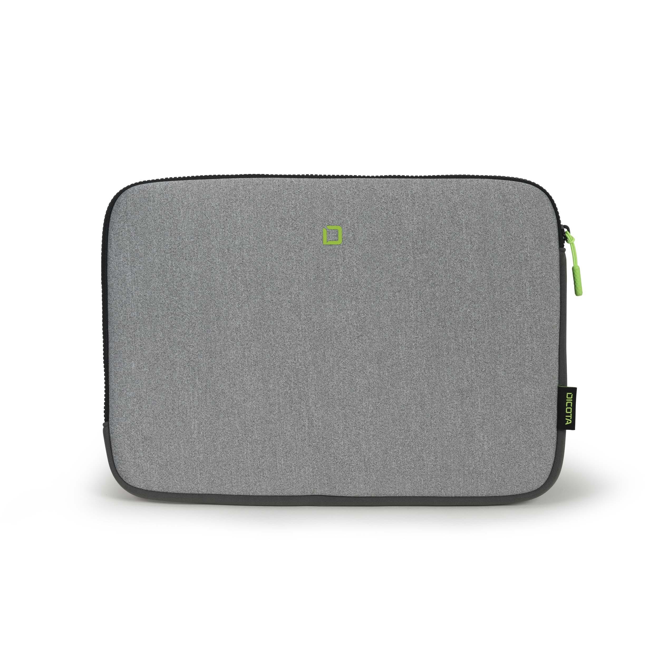 DICOTA D31744 laptop case 35.8 cm (14.1") Sleeve case Green, Grey -