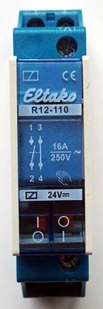 Eltako Schaltrelais f.Reihen-EB R12-110-24VDC