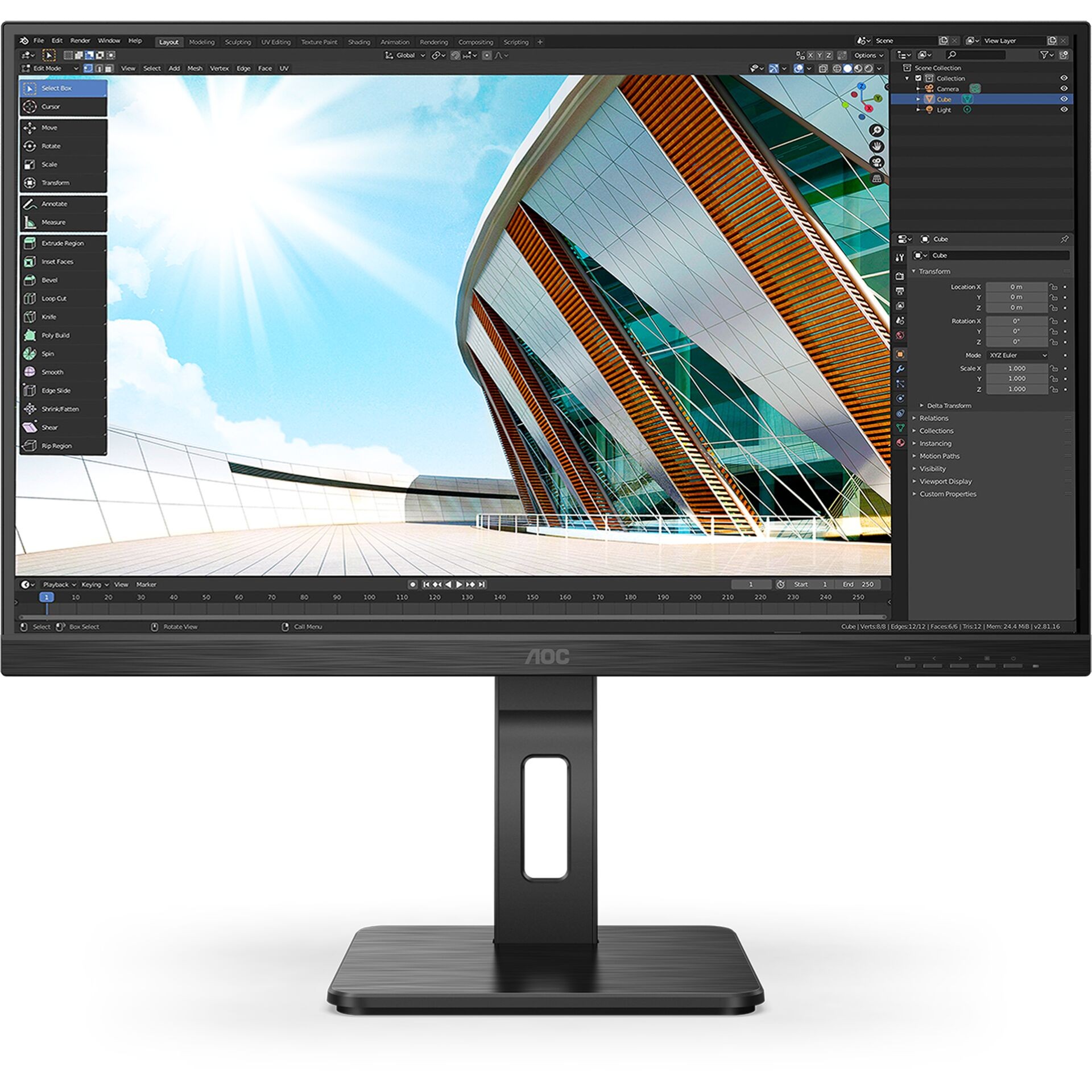 AOC P2 27P2Q computer monitor 68.6 cm (27") 1920 x 1080 pixels Full
